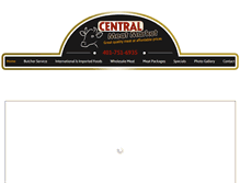 Tablet Screenshot of centralmeatmarket.com